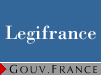 Liste des liens juridique de LEGIFRANCE